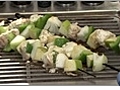 Healthy Dinner - Apple Halibut Kabobs