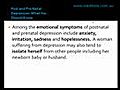 Post and Pre Natal Depression What You Should Know