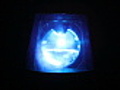 Blue Police siren beacon light flashing - HD