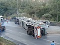 Semi Truck Lift Fail