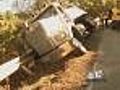 Dump Truck Almost Tumbles Off Cliff In Sierra