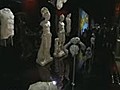 Mitterrand attends exhibition preview