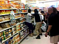 Pathmark Fight In Brooklyn,  NY: 4 Women Scrapping In Pathmark! (Wigs Pulled, Cans Thrown & Woman Gets Dragged Down The Aisle)
