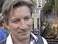 David Wenham,  Sam Neill Legend of the Guardians Interviews