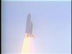 First shuttle launch