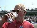 David Letterman at the Indy 500