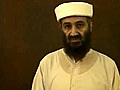 Bin Laden on tape