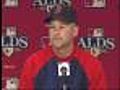 Web Extra: Francona On Taking On Angels