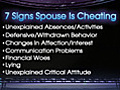 7 Signs Your Spouse is Cheating