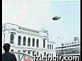 Canlı yayına UFO geldi !!