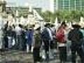 Campesinos protestaron en México Los trabajadores marcharon en contra del tratado de libre comercio 01/31/2008