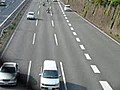 関越自動車道を見下ろす