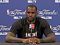 Finals Press Conference: LeBron James