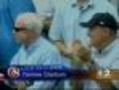 McCain Tags Along With Giuliani At Yankee Stadium