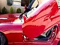 Beautiful red Honda S2000 with Lamborghini doors