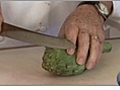 Preparing an Artichoke for Cooking