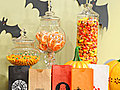 Stenciled Halloween Treat Bags