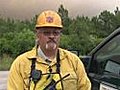 Wildfires rage,  create haze in NC