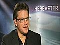 Matt Damon protagonizó Hereafter