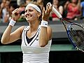 Kvitova upsets Sharapova to win Wimbledon