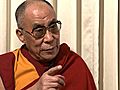 The Dalai Lama on China,  Tibet and the Nobel Prize