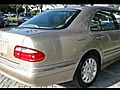 Used 2001 Mercedes-Benz E320 Tampa St Pete Clearwater FL