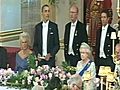 Obama toasts to the Queen