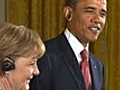 Obama,  Merkel Hold Joint Press Conference