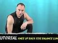 Tutorial Knee Up Back Side Balance Lunge How to