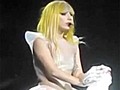 Lady Gaga’s emotional political protest in concert