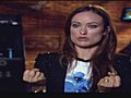 Olivia Wilde talks about her part in Tron Legacy on Celebrity Wire