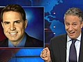 Jon Stewart Goes for Rick Sanchez Laughs