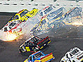 Kvapil shoots up the track,  triggers &#039;The Big One&#039;