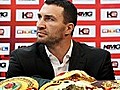 Klitschko verspricht Sieg gegen Peter