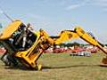 Dancing JCB digger