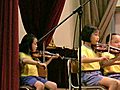 Rose\&#039;s funny violin show