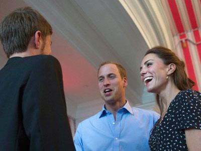 Raw Video: Royals attend youth BBQ in Ottawa