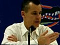 Florida coach Billy Donovan talks about 1,000-point scorer Erving Walker