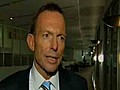 Abbott delivers budget reply