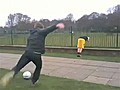 Returning Soccer Ball Trick