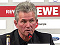 Pressekonferenz mit Jupp Heynckes und Volker Finke