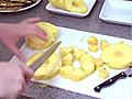 How to Cut a Pineapple Into Slices and Chunks