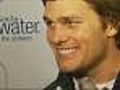 Tom Brady Visits With Mission Hill Students