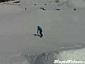 Double Snowboard Crash