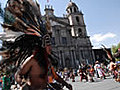 Danzantes del Zócalo reciben la primavera