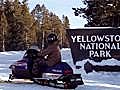 Yellowstone Snowmobiles