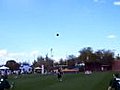 First Person Getting Hit in the Nuts by a Football Thrown by Joe Flacco