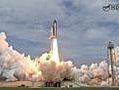 Final space shuttle blasts off