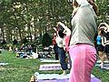 Yoga At Bryant Park After 9/11