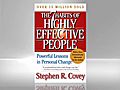 Stephen Covey:  7th Habit